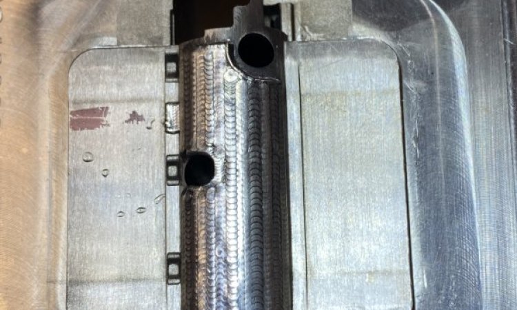 Rechargement d'une forme - NB soudure laser